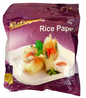 Carta di riso per  Involtini Primavera 16cm - Velcom 250g