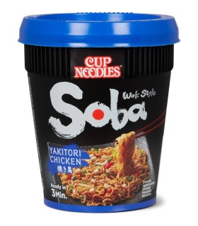 Nissin Cup Soba con Salsa Pollo Yakitori - 87g