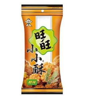 Mini cracker di riso fritto al salsa di Soia e Piccante Leggero - Want Want 60g