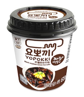 Gnocci di riso Coreani con Salsa Jjajang Topokki cup - Yopokki 120g