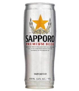 Sapporo Silver Birra Chiara Giapponese 650 ml