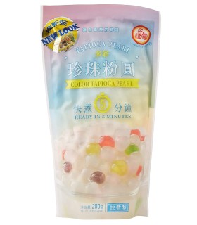 Perle di Tapioca Colorate per Bubble Tea - Wufuyuan 250g