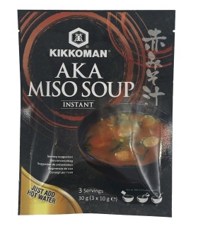 Zuppa di miso istantanea aka - Kikkoman 3 porzioni