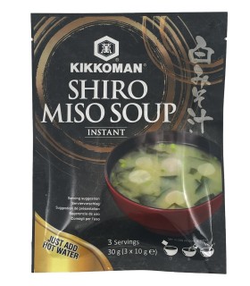 Zuppa di miso istantanea shiro - Kikkoman 3 porzioni