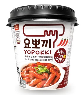 Gnocchi di riso Coreani con Salsa Piccante Topokki cup - Yopokki 140g