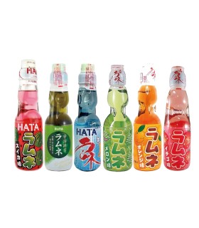 MiFan Drink Box - Ramune Bevande gassate giapponesi, kit da 6 gusti