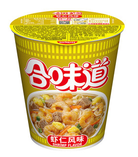 Nissin Cup Noodles Gusto Di Gamberetti Versione Hong Kong - 74g