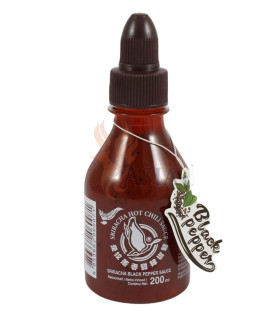 Salsa Sriracha al Pepe Nero - Flying Goose 200ml
