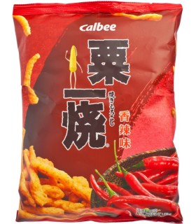 Calbee Chips Griglia di Mais Gusto di Piccante - 80gr