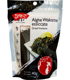 Alghe Wakame essiccate Biyori 40gr