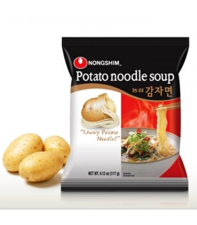 Nongshim Potato Noodle soup, noodle di patate con brodo di Bok Choy