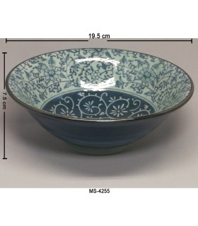 Ciotola Ramen in Porcellana Piccola Giapponese -  Decorazioni Fiore Ciana