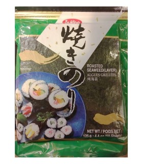 Alga Sushi Nori Tostate per Sushi - Sukina 50 Fogli