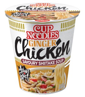 Nissin Cup Noodles Gusto Chicken Ginger - 63g