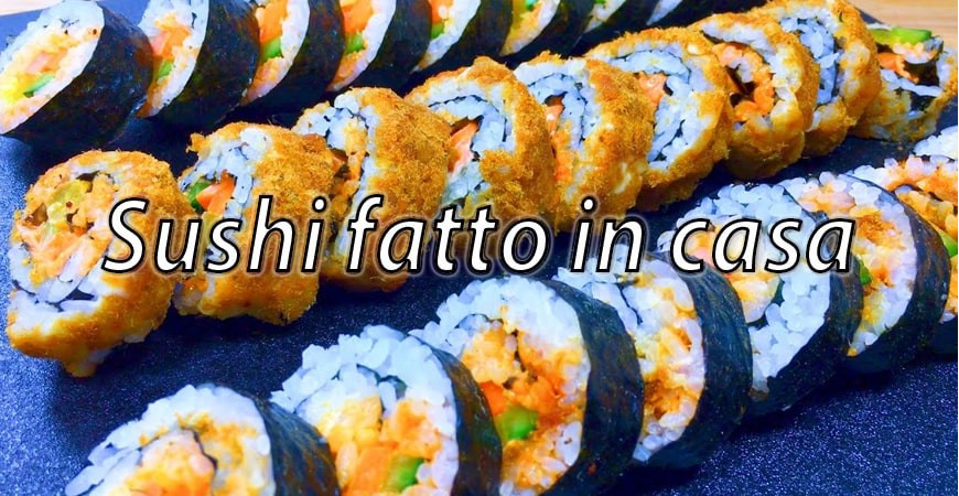 Sushi fatto in casa, Con i nostri ingredienti e strumenti per sushi, potete preparare il sushi a casa vostra facilmente.